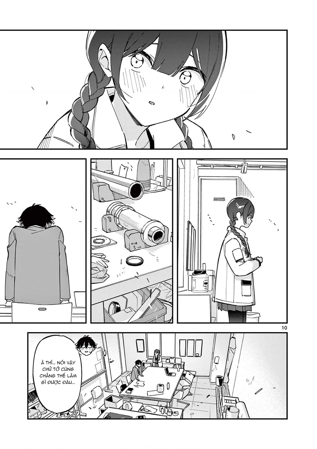 Houkago, Bokura wa Uchuu ni Mado Chapter 1 - Trang 2