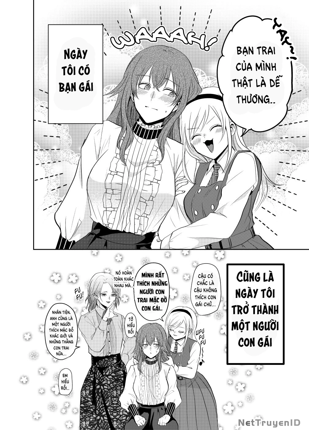 I Confessed To A Girl And She Made Me A Girl Too! Oneshot - Trang 2