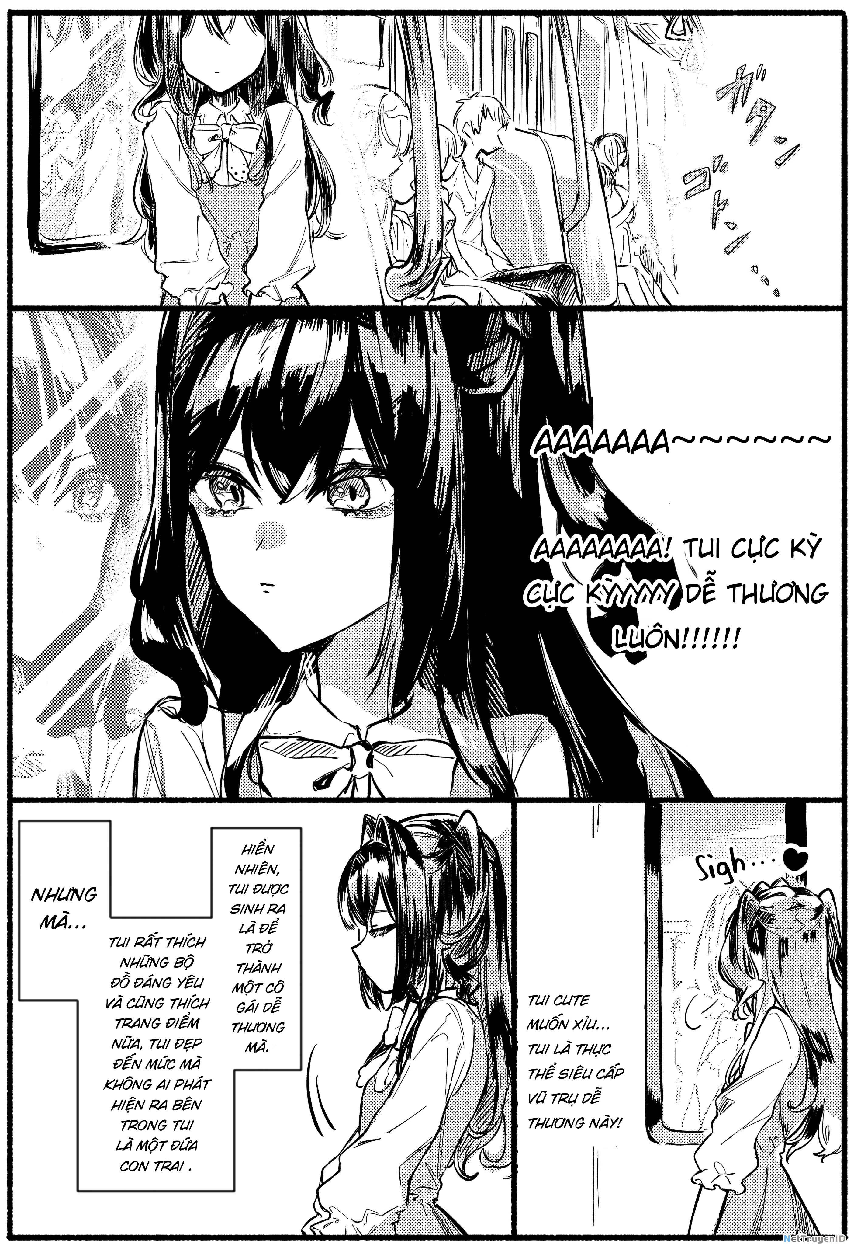 Crossdressing Boy Riri-chan and Childhood Friend Megu-chan Oneshot - Trang 2