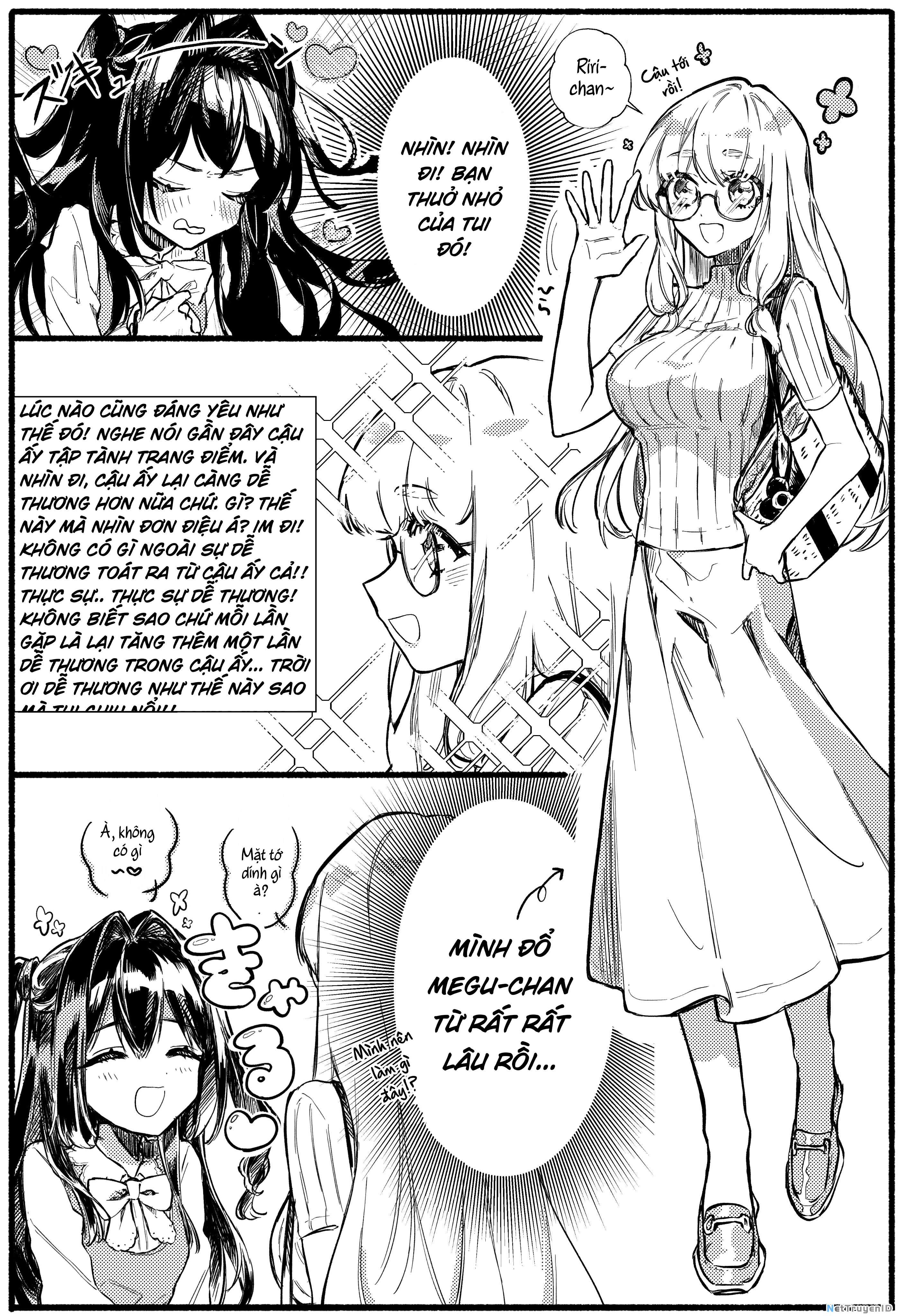 Crossdressing Boy Riri-chan and Childhood Friend Megu-chan Oneshot - Trang 2