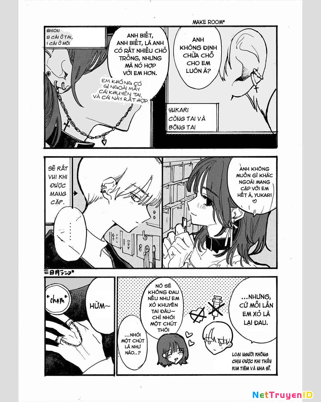 A Manga About A Couple Choosing Earrings Oneshot - Trang 2