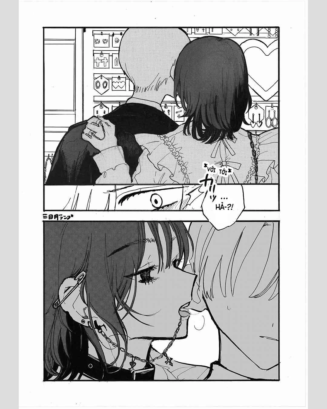 A Manga About A Couple Choosing Earrings Oneshot - Trang 2