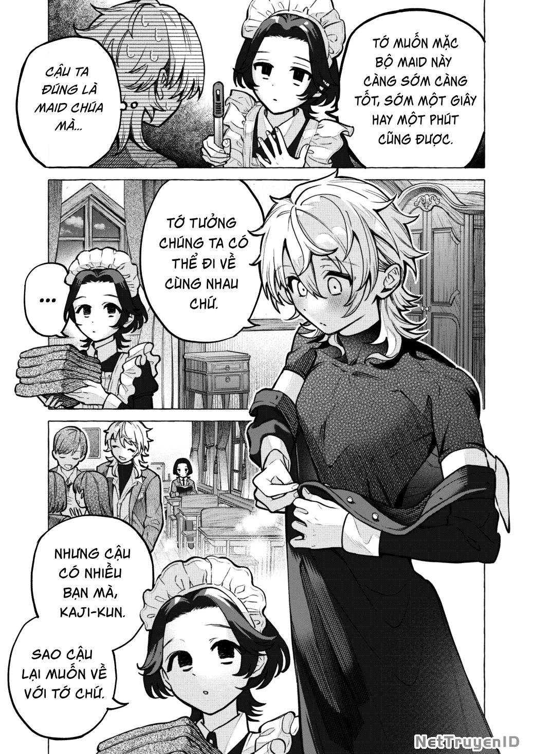 Can Boys be Cute in Maid Dresses too? Chapter 2 - Trang 2