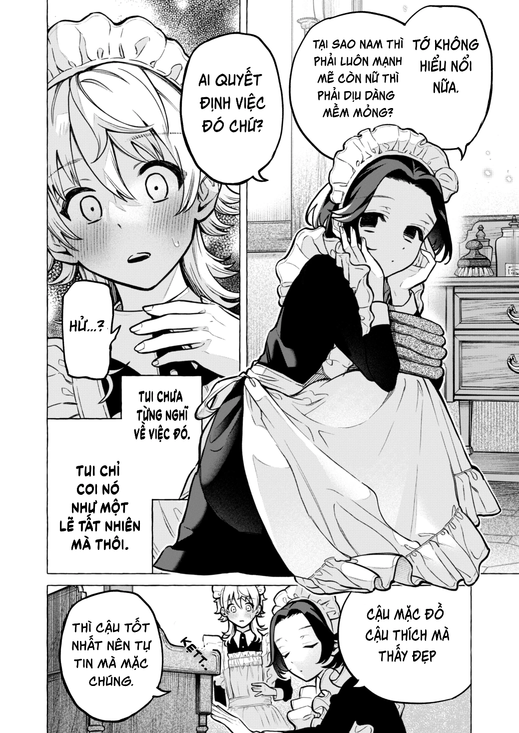 Can Boys be Cute in Maid Dresses too? Chapter 2 - Trang 2