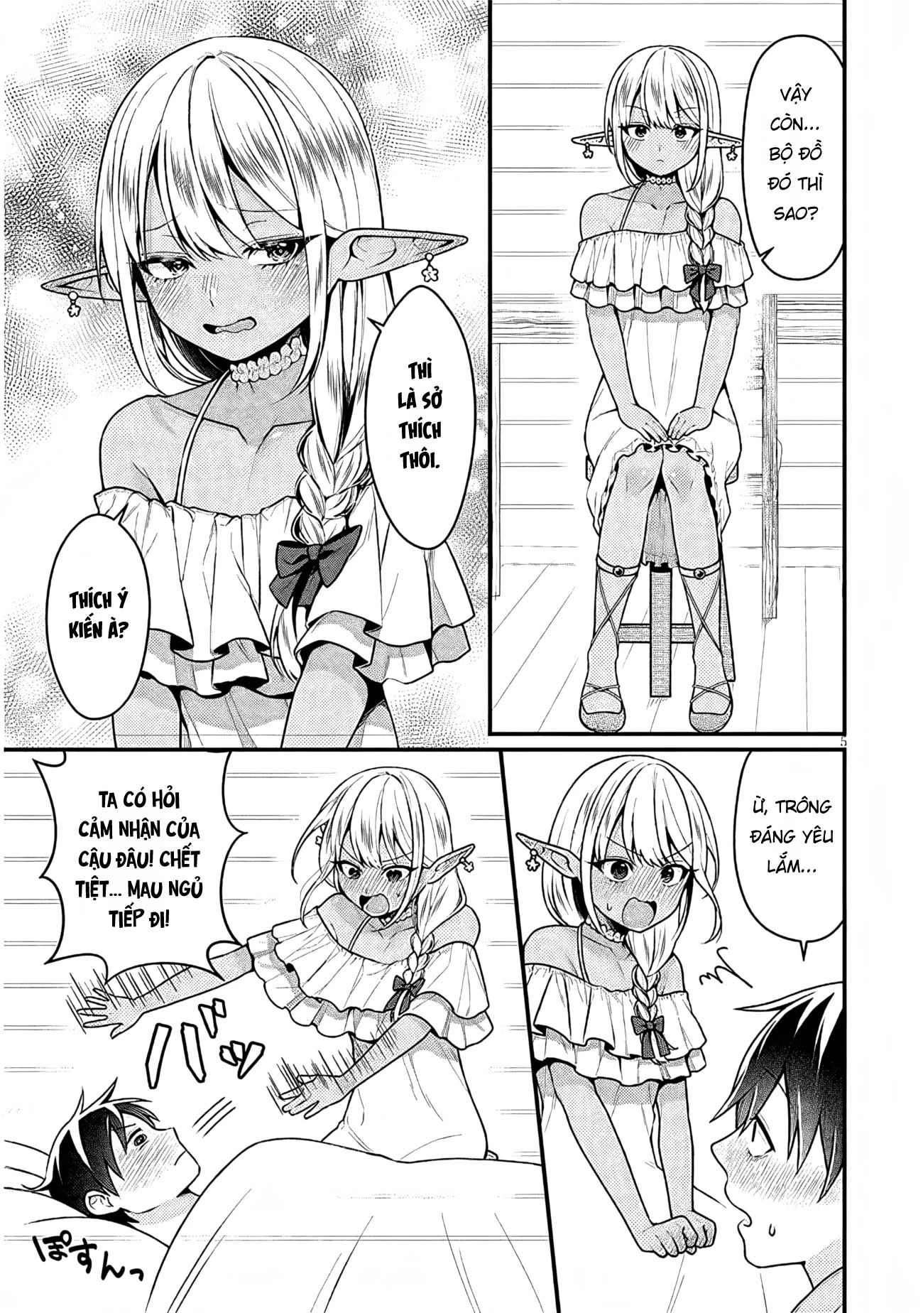 Josou Loli Jijii Dark Elf to Onnanoko ni Kirawareru Noroi o Motsu Ningen Oneshot - Trang 2