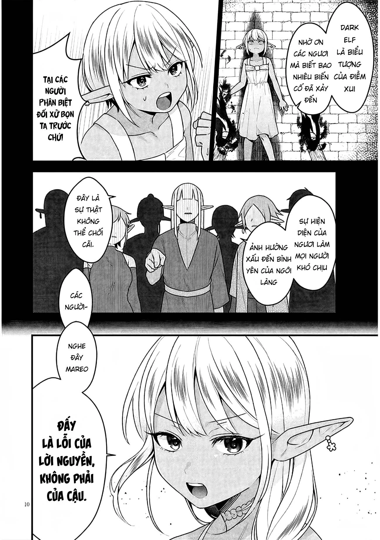 Josou Loli Jijii Dark Elf to Onnanoko ni Kirawareru Noroi o Motsu Ningen Oneshot - Trang 2