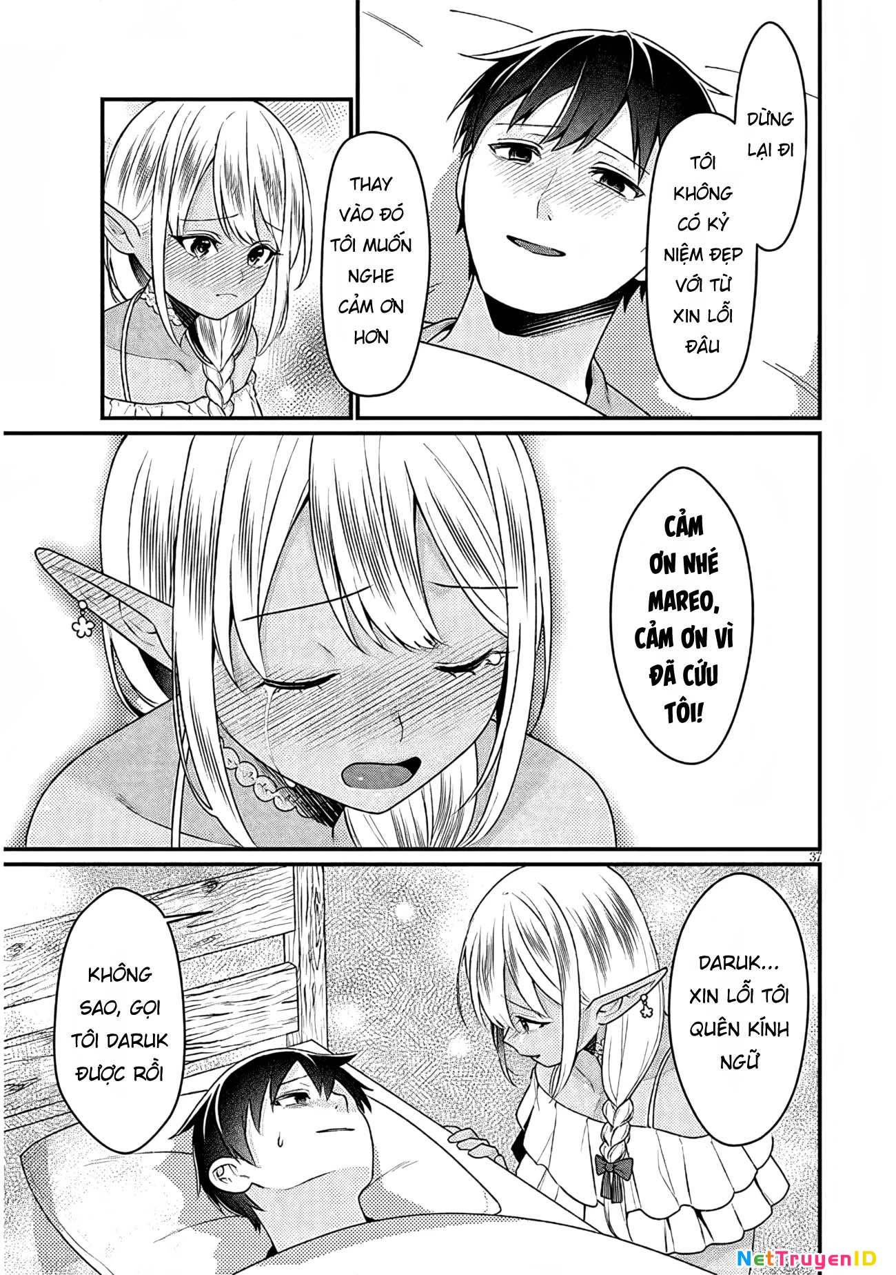 Josou Loli Jijii Dark Elf to Onnanoko ni Kirawareru Noroi o Motsu Ningen Oneshot - Trang 2