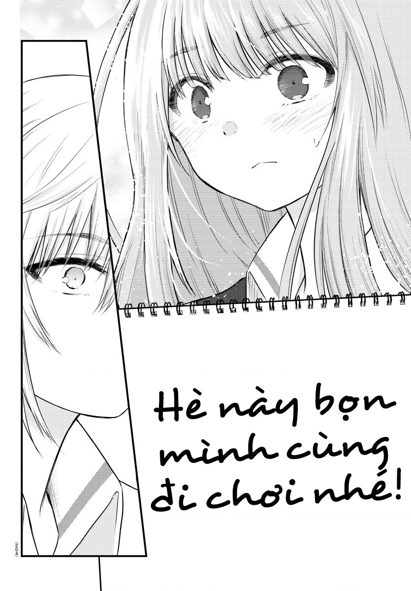 Cô bạn bị mất đi giọng nói luôn nghĩ rằng "Cậu ấy dịu dàng thật đấy" Chapter 17 - Next Chapter 18