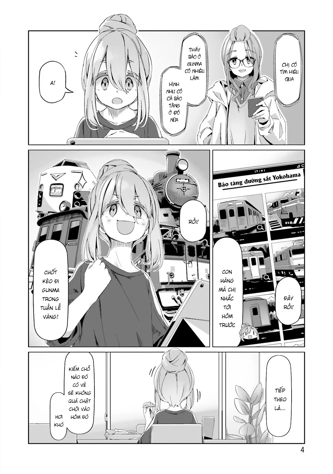 Laid-Back Camp Chapter 88 - Trang 3