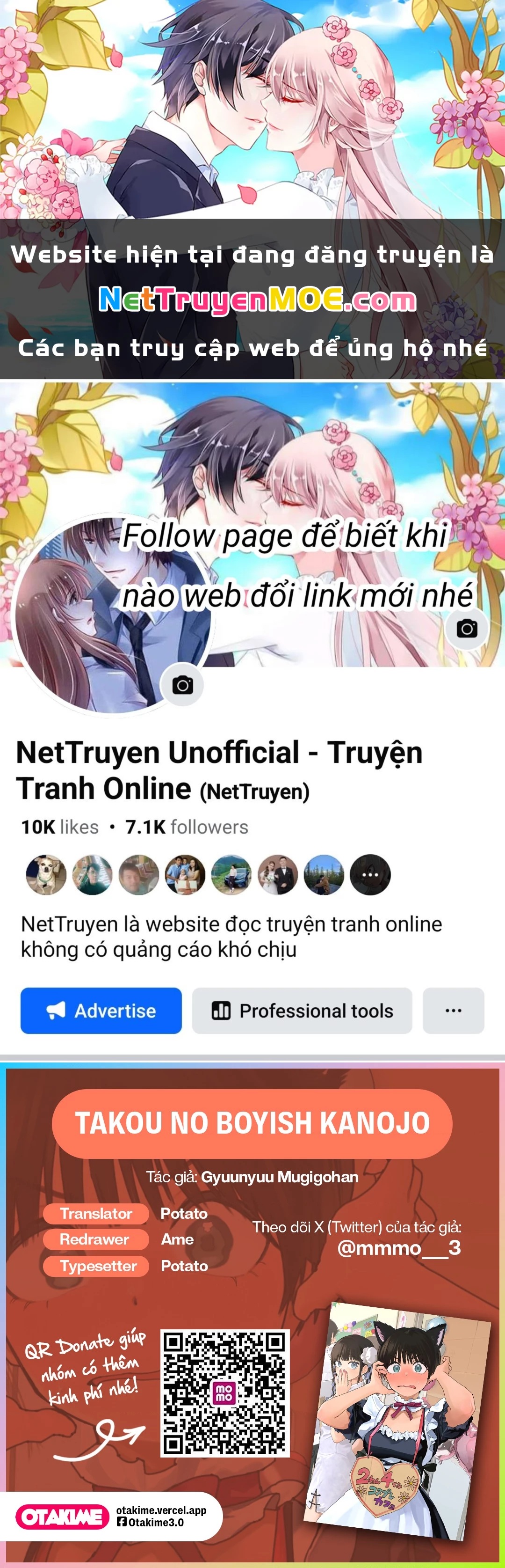 Bạn gái tomboy học khác trường Chapter 8 - Next 