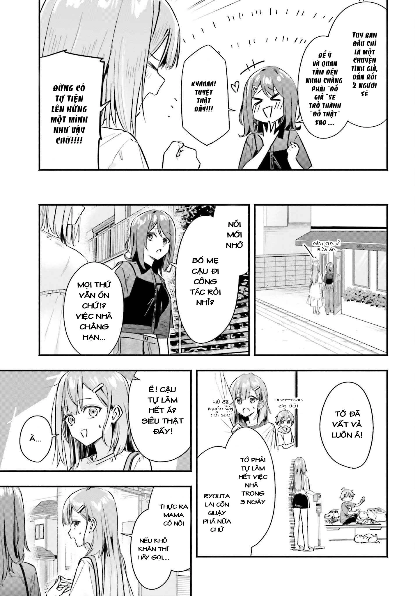 Kaji Daikou No Arbeit O Hajimetara Gakuen Ichi No Bishoujo No Kazoku Ni Kiniirarechaimashita Chapter 3 - Trang 3