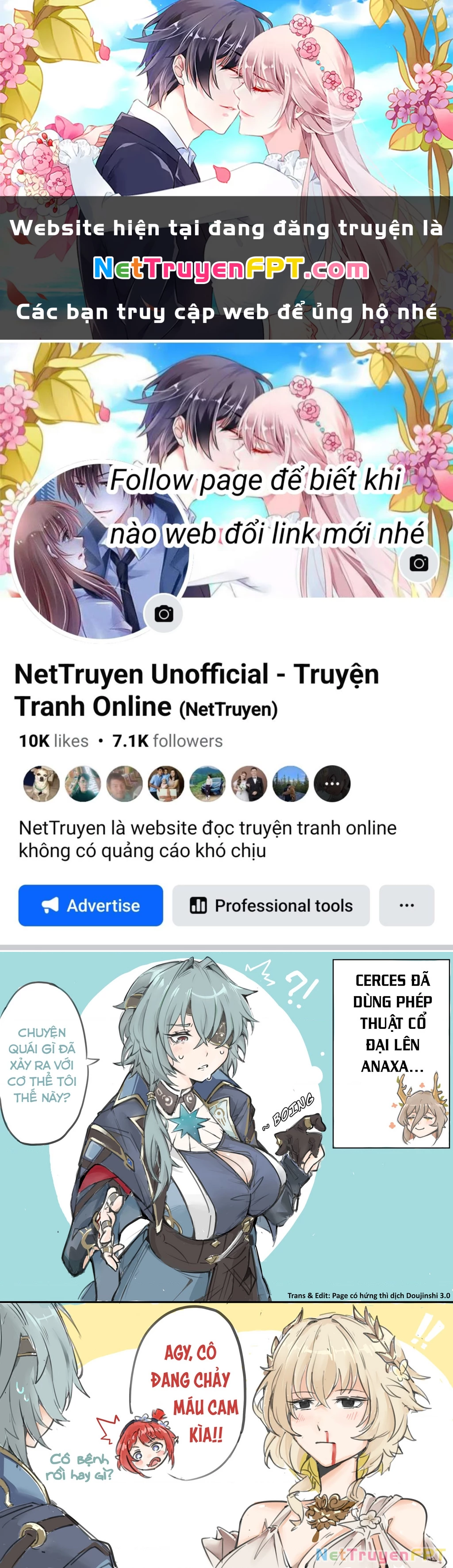 Tuyển tập truyện dịch của Page có hứng thì dịch Doujinshi Chapter 665 - Next Chapter 666
