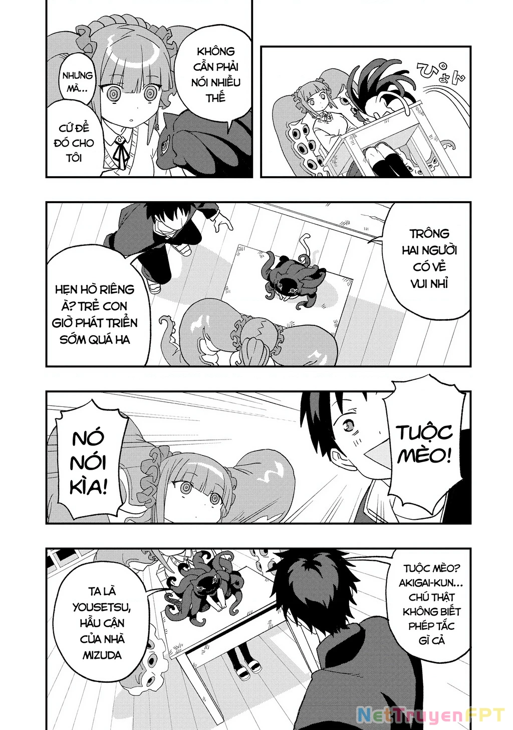 Không thể thoát khỏi Mizudako-chan! Chapter 11 - Trang 4