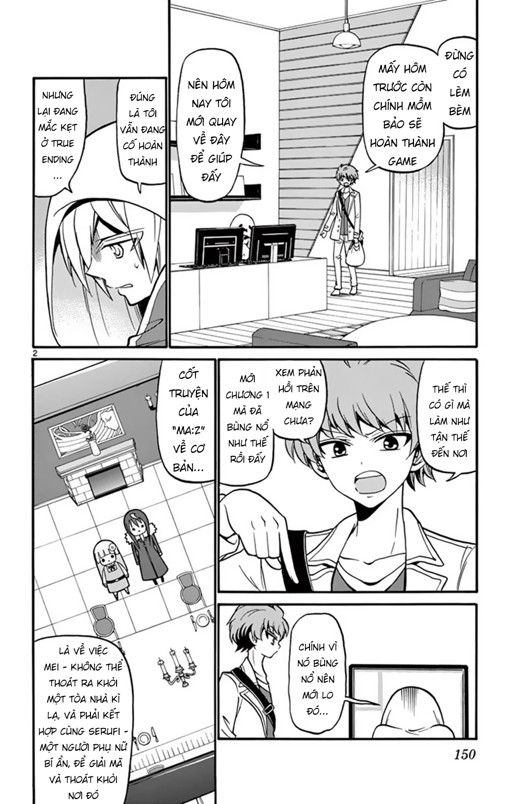 Tenshi To Akuto Chapter 55 - Trang 2