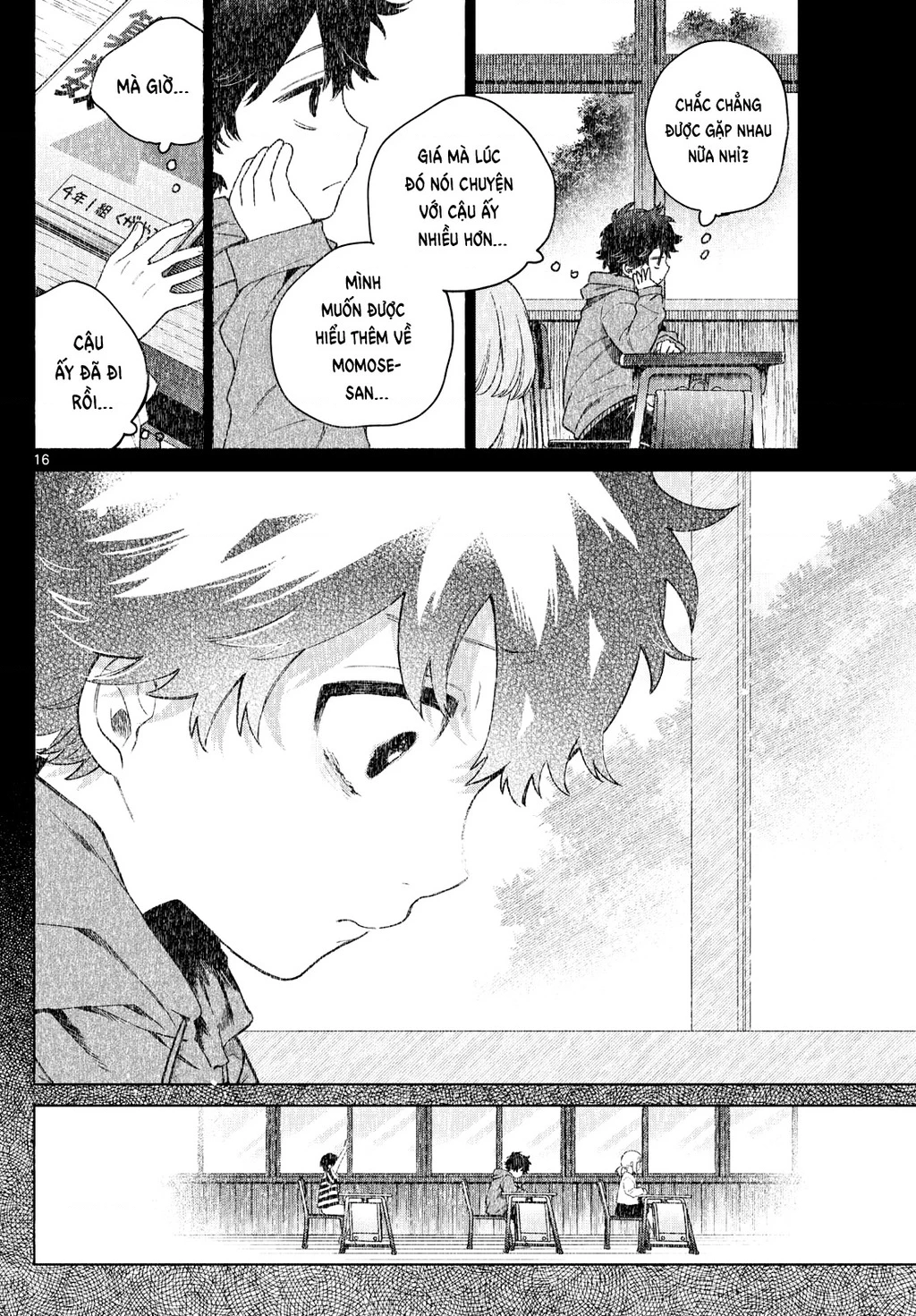 Mối tình đầu đầy trắc trở của Momose Akira Chapter 17 - Trang 3