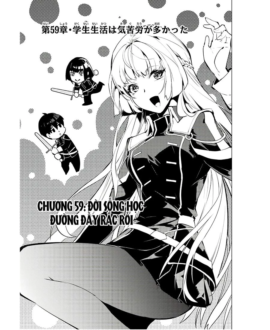 Tensei Kenja No Isekai Raifu ~ Daini No Shokugyo Wo Ete, Sekai Saikyou Ni Narimashita~ Chapter 59.1 - Trang 2