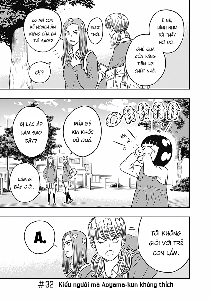 Keppeki Danshi! Aoyama-kun Chapter 32 - Trang 2