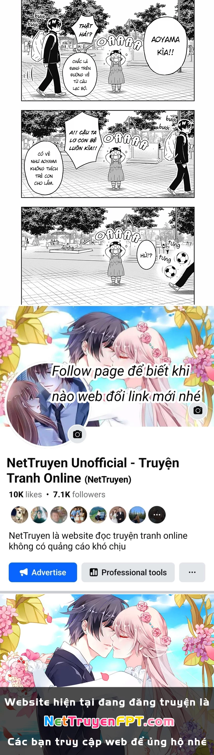 Keppeki Danshi! Aoyama-kun Chapter 32 - Trang 2