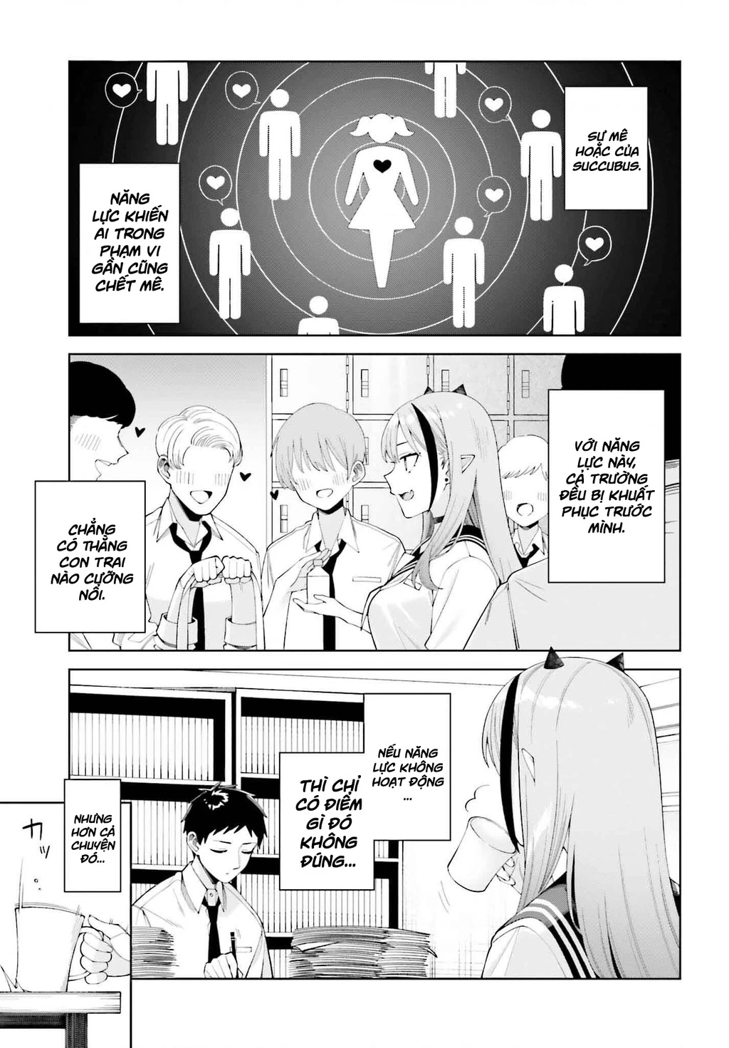 Nàng Succubus muốn được yêu! Chapter 1 - Trang 2