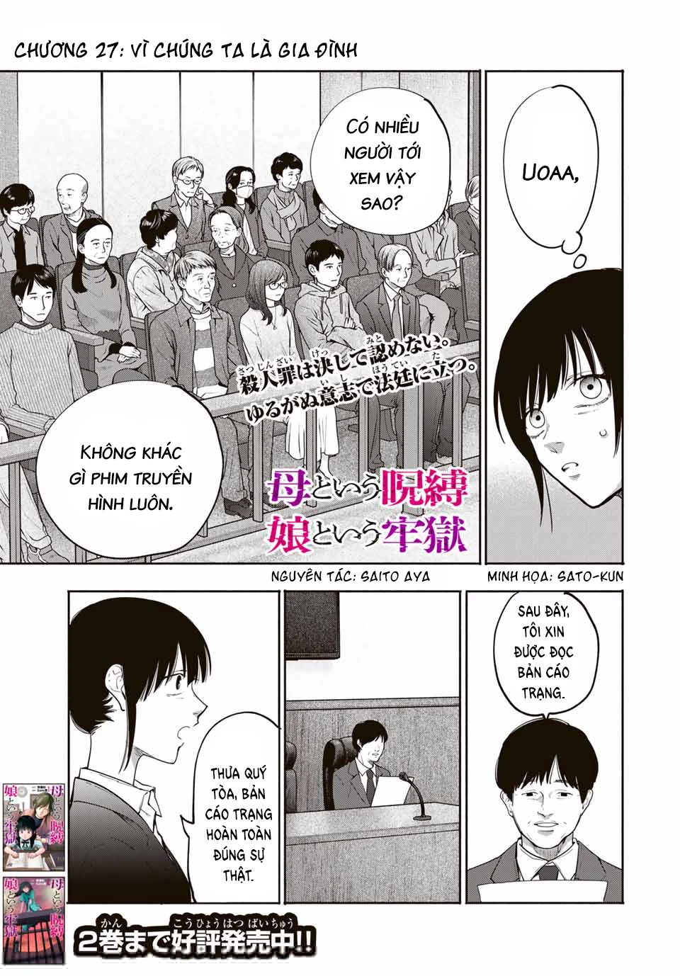 Lời nguyền của mẹ - Ngục tù của con Chapter 27 - Trang 2
