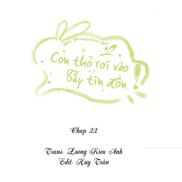 Thỏ Dính Bẫy Tin Đồn Chapter 22 - Trang 2
