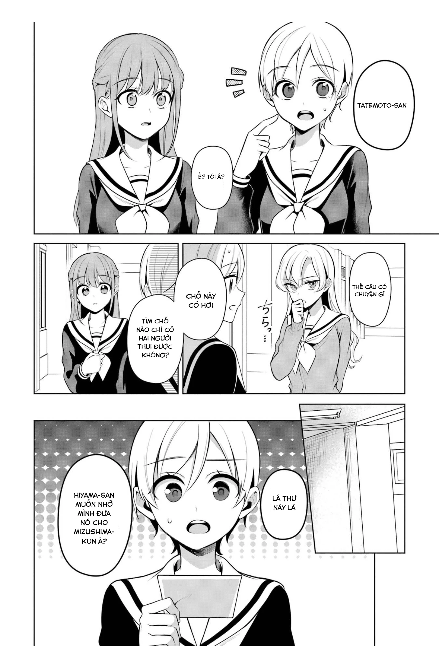 Shoujo Manga Protagonist X Rival San Chapter 43 - Trang 4
