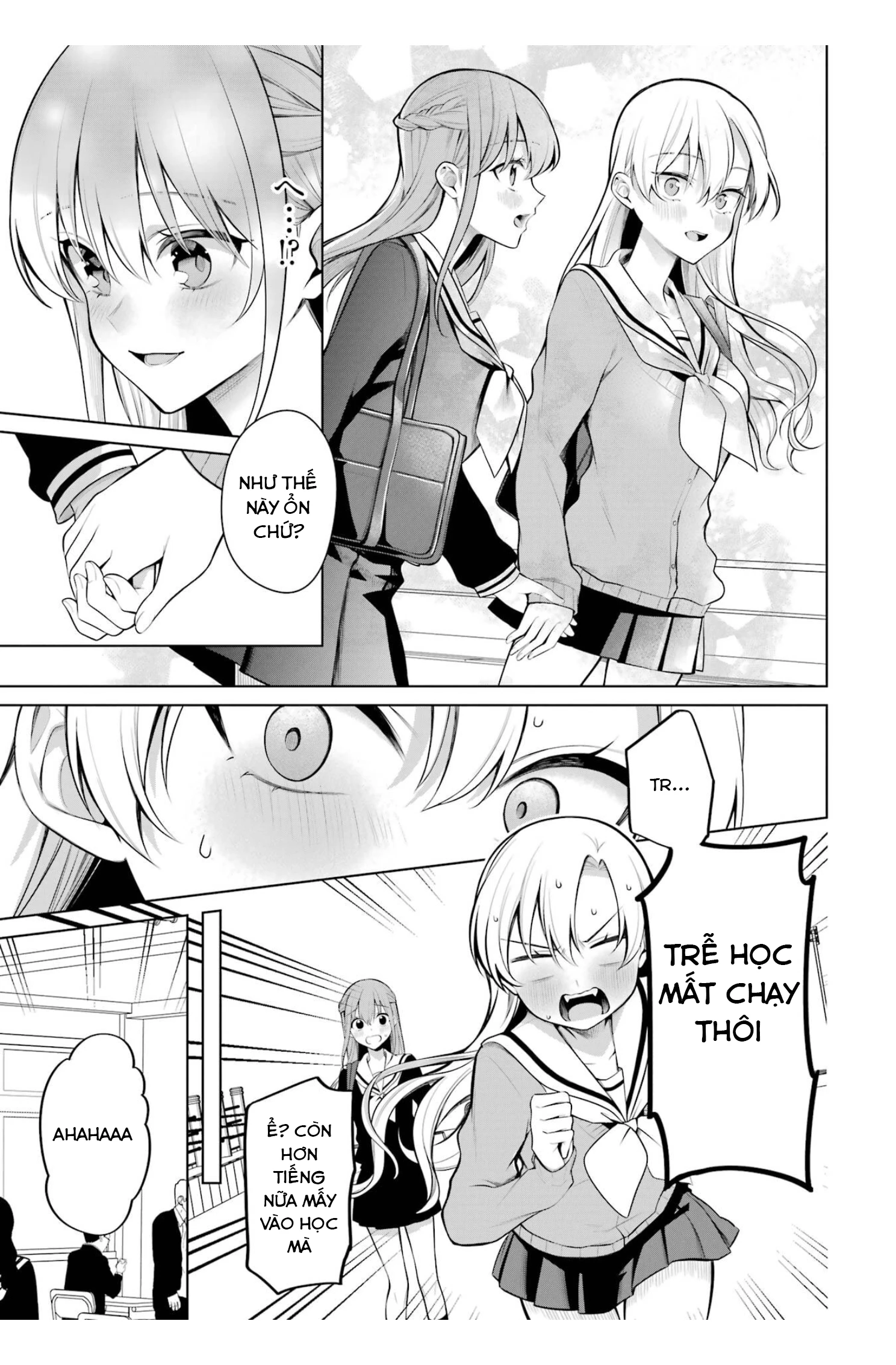 Shoujo Manga Protagonist X Rival San Chapter 45 - Trang 4