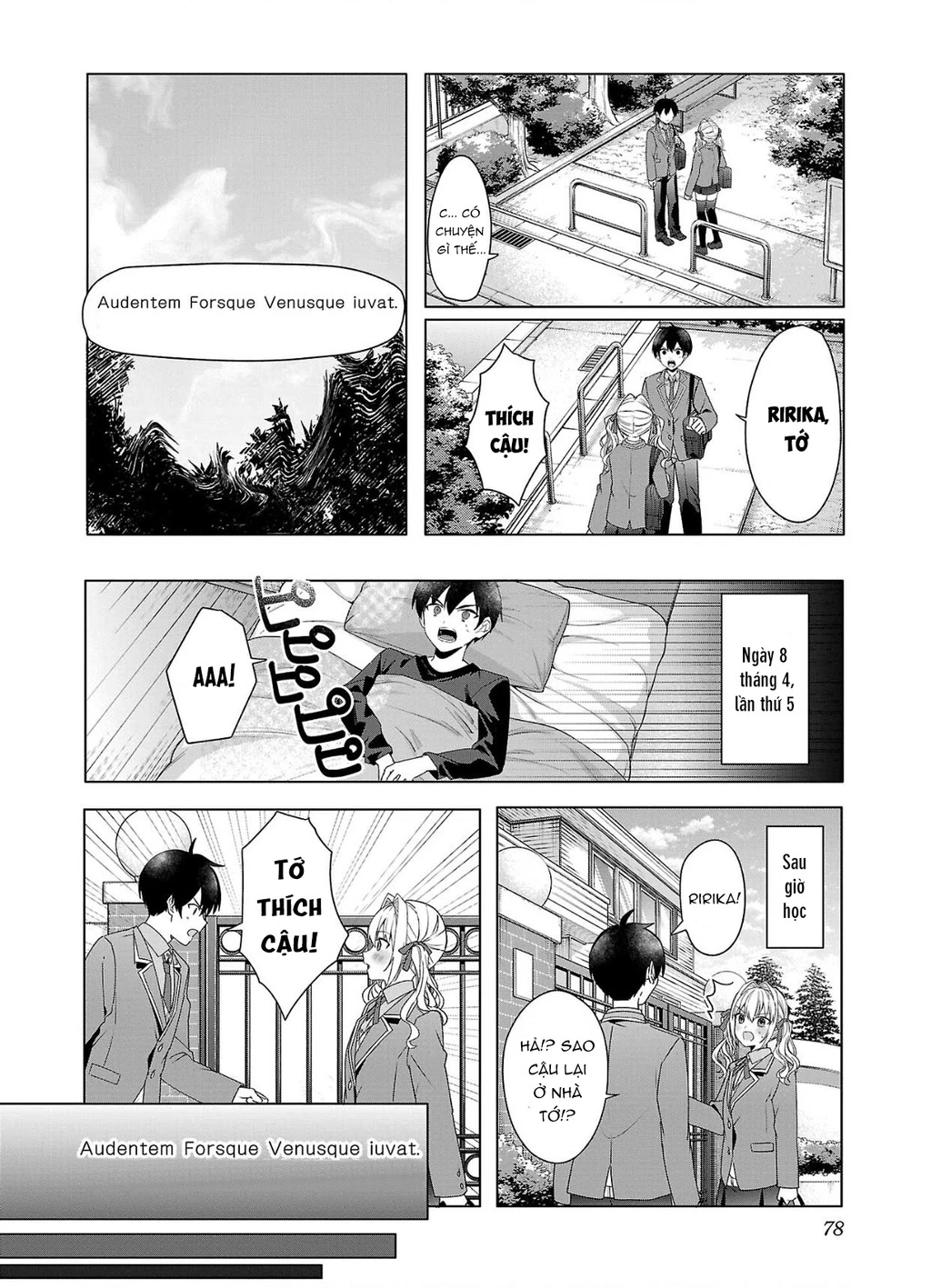 Hãy dạy tớ tình yêu Chapter 3 - Trang 3