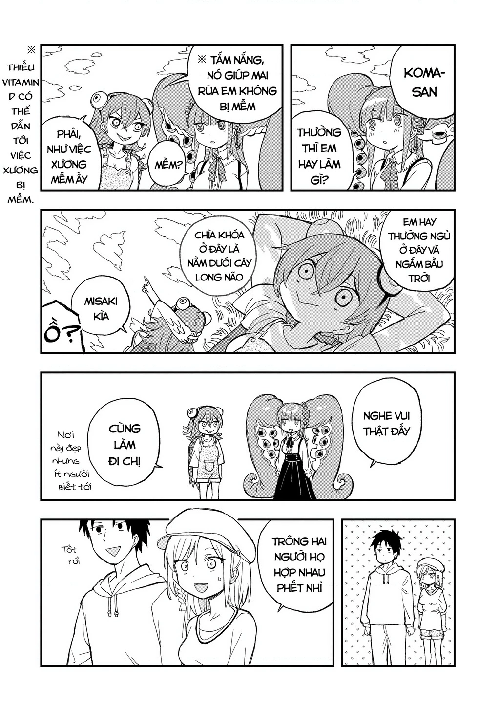 Không thể thoát khỏi Mizudako-chan! Chapter 12 - Trang 3