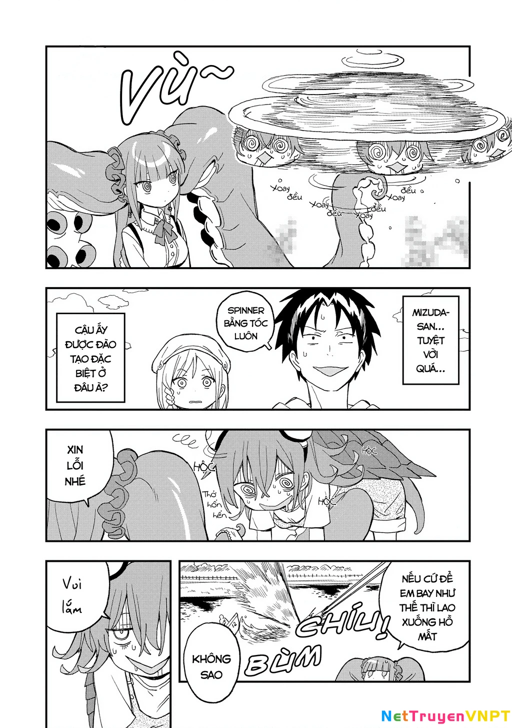 Không thể thoát khỏi Mizudako-chan! Chapter 12 - Trang 3