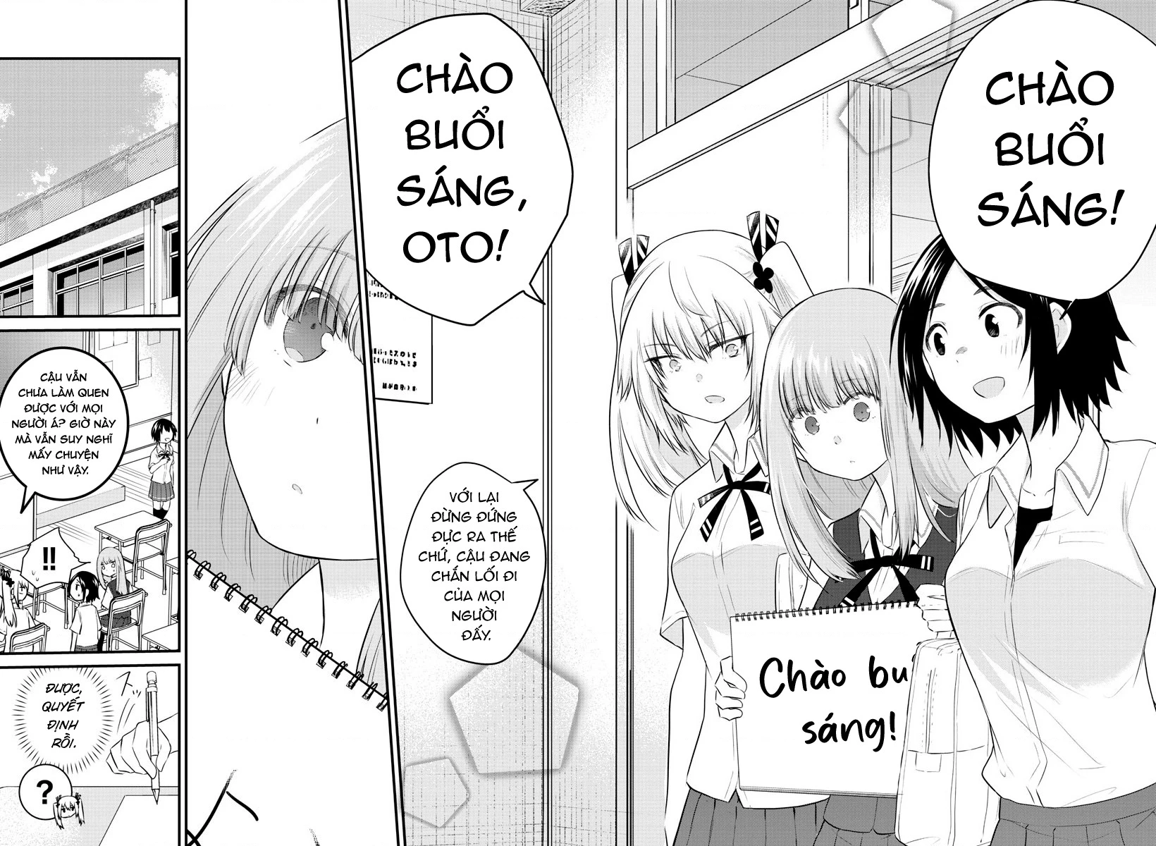 Cô bạn bị mất đi giọng nói luôn nghĩ rằng "Cậu ấy dịu dàng thật đấy" Chapter 28 - Next Chapter 29