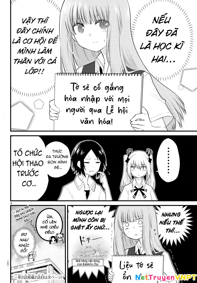 Cô bạn bị mất đi giọng nói luôn nghĩ rằng "Cậu ấy dịu dàng thật đấy" Chapter 28 - Next Chapter 29