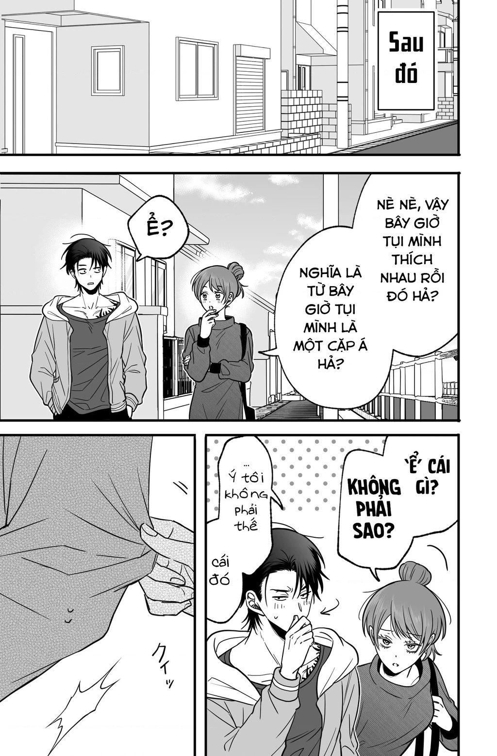 Chả là tôi thích kiểu 'gap couple' thế này Chapter 11 - Trang 3