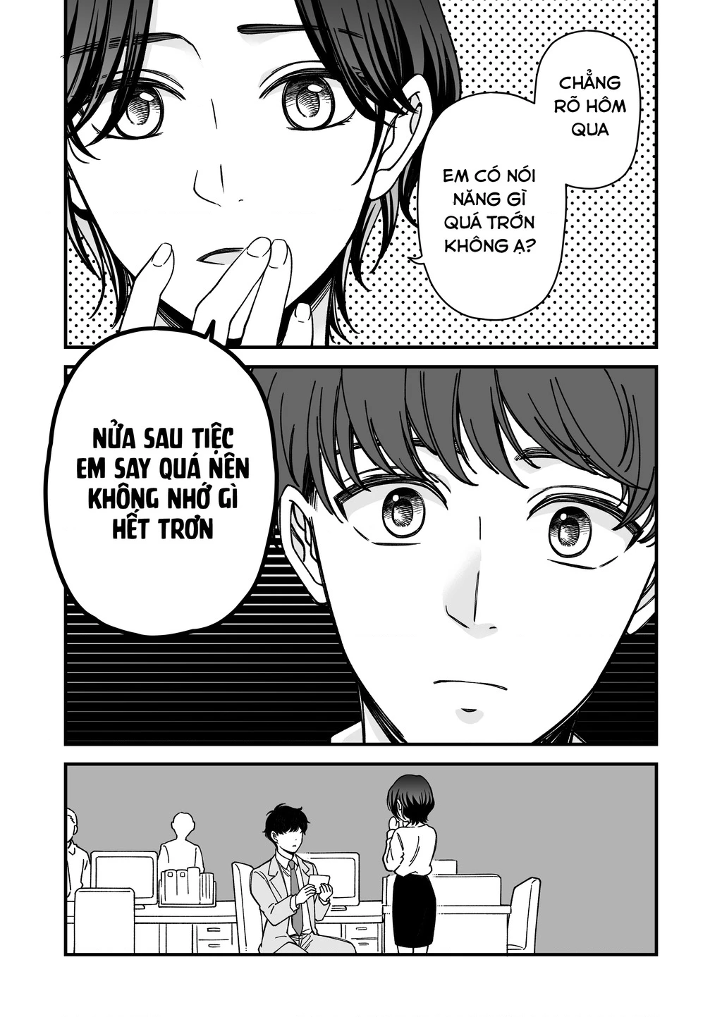 Em Có Thích Một Cấp Trên Mặt Búng Ra Sữa Không? Chapter 7 - Trang 3
