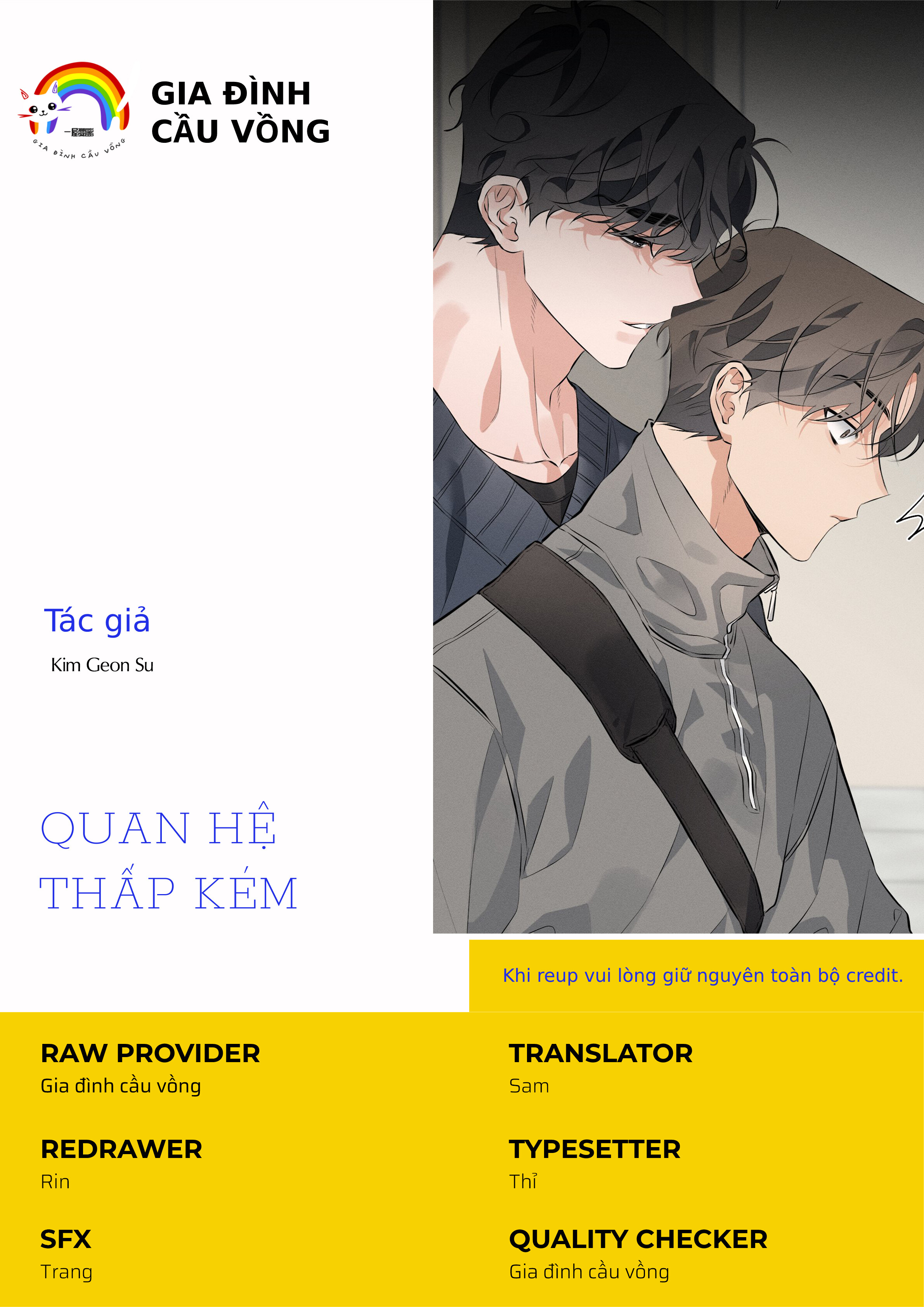 Quan Hệ Thấp Kém Chapter 10 - Trang 3