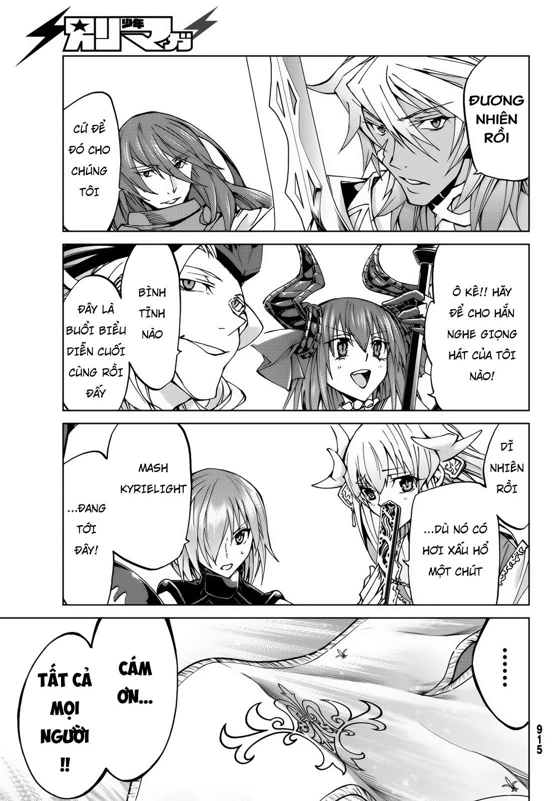 fate/grand order -turas realta- chapter 17: dị Điểm thứ nhất - phần kết - Next chapter 18: dị Điểm thứ nhất - phần kết