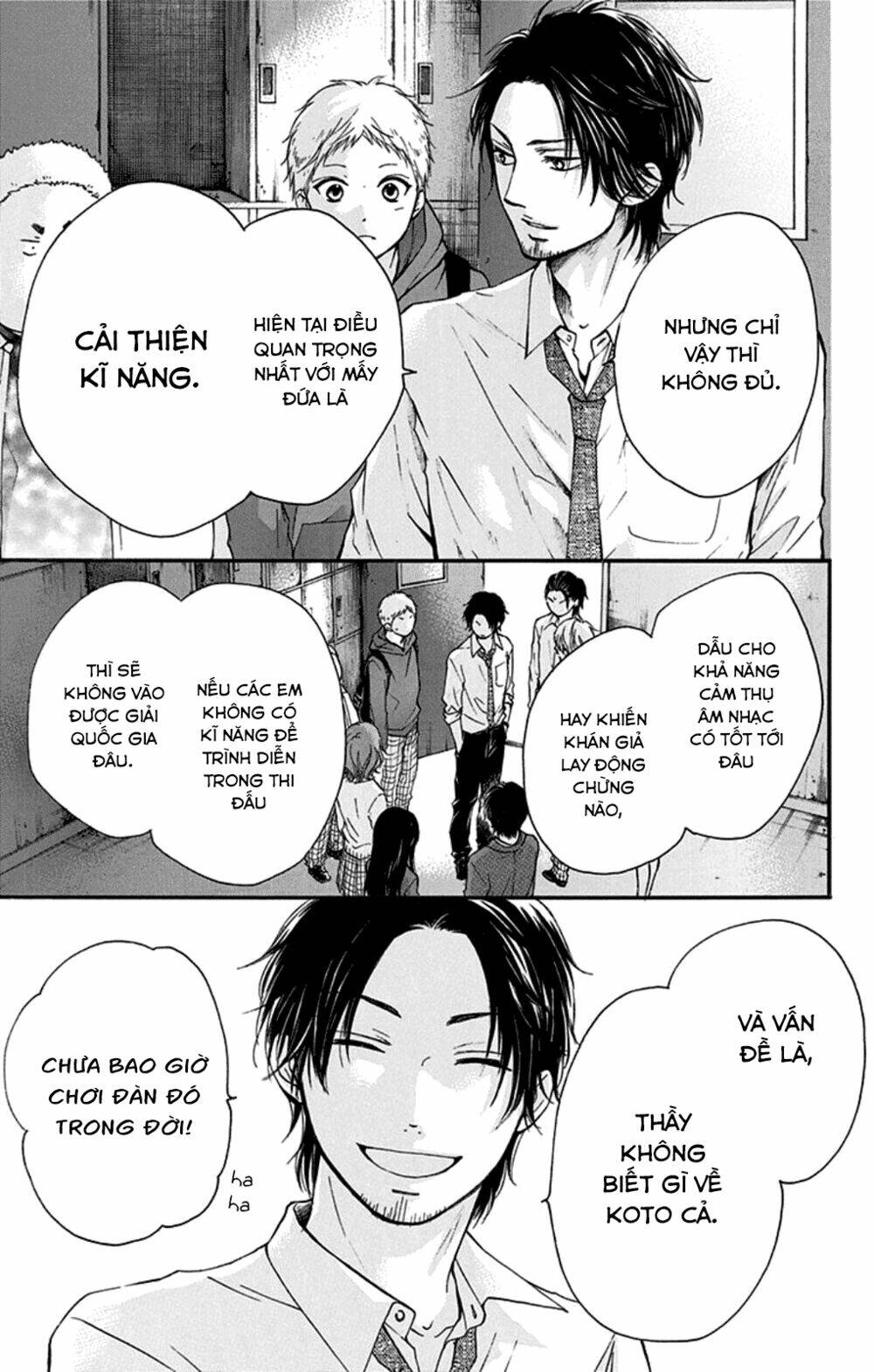 kono oto tomare! chapter 34: cái bóng - Next chapter 35: quyết định