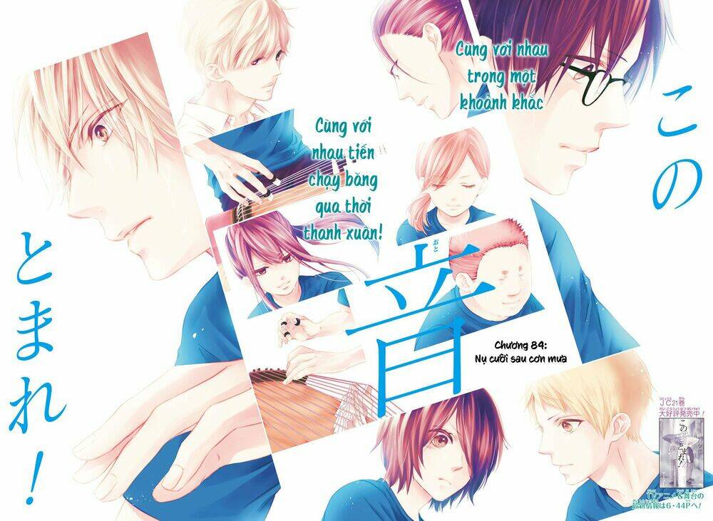 kono oto tomare! chapter 84: nụ cười sau cơn mưa - Next chapter 85: chú sư tử ngủ say