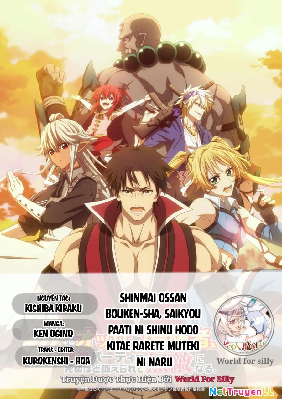 Shinmai Ossan Bouken-Sha, Saikyou Paati Ni Shinu Hodo Kitae Rarete Muteki Ni Naru Chapter 20.1 - Trang 2