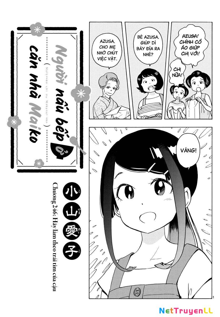 Maiko-San Chi No Makanai-San Chapter 246 - Next Chapter 247