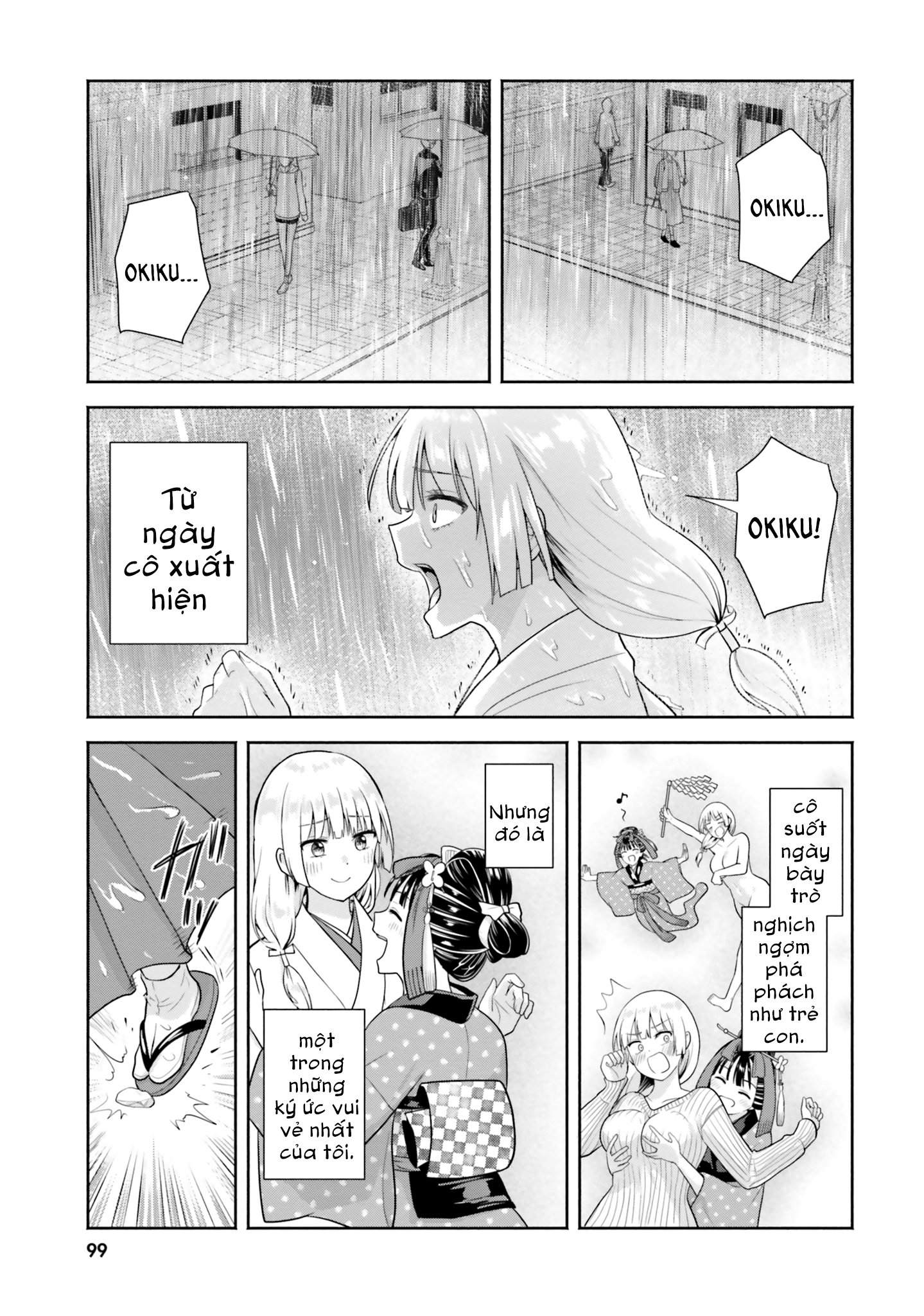 Okiku-San Wa Ichatsukitai Chapter 9 - Trang 2