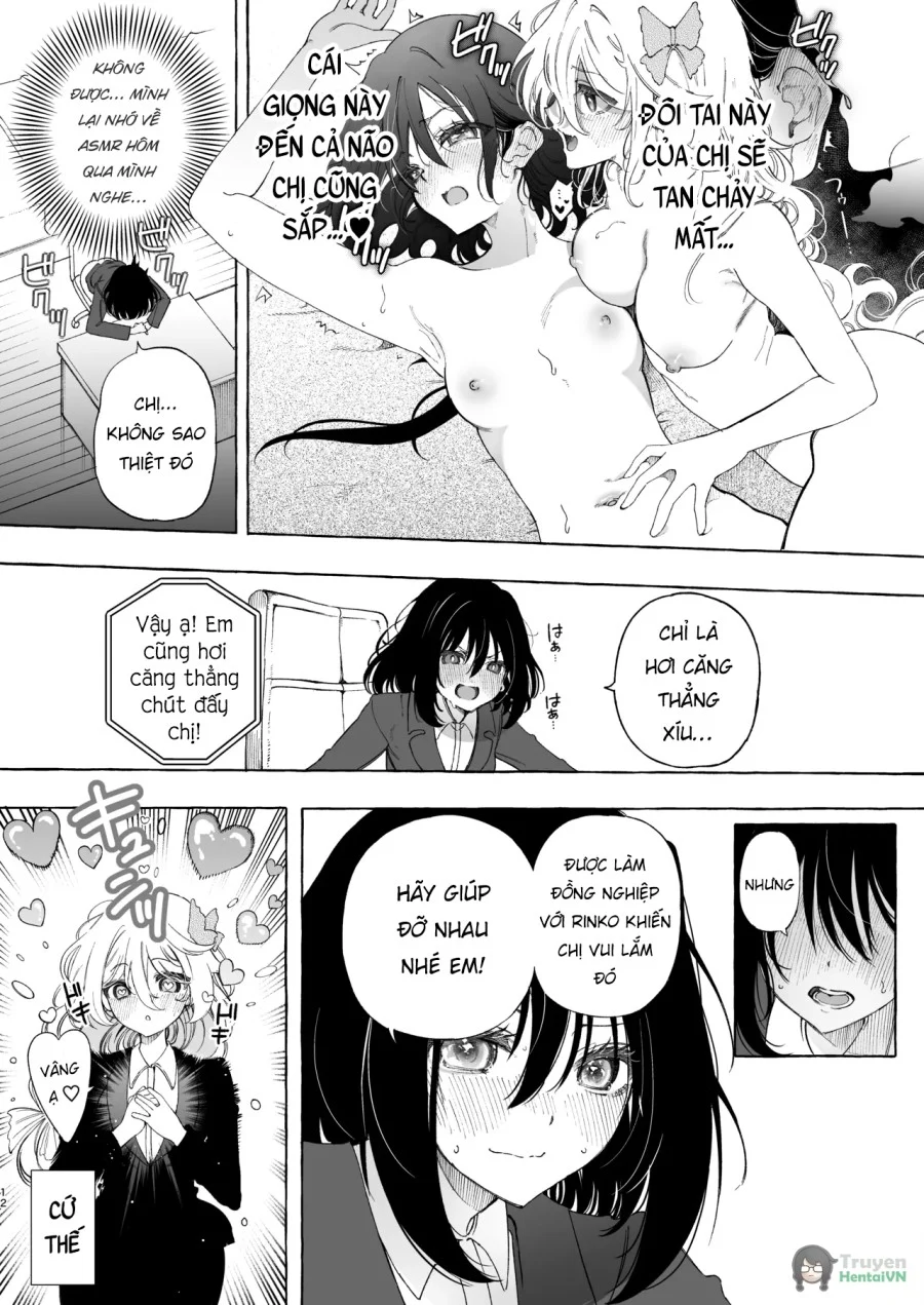 MIMI DE KOISHITA DOURYOU ~ONASUPPO ONSEI OTAKU ONNA GA DOURYOU NO KOE NI HANNOU SHITE IKIMAKURI Oneshort - Trang 2