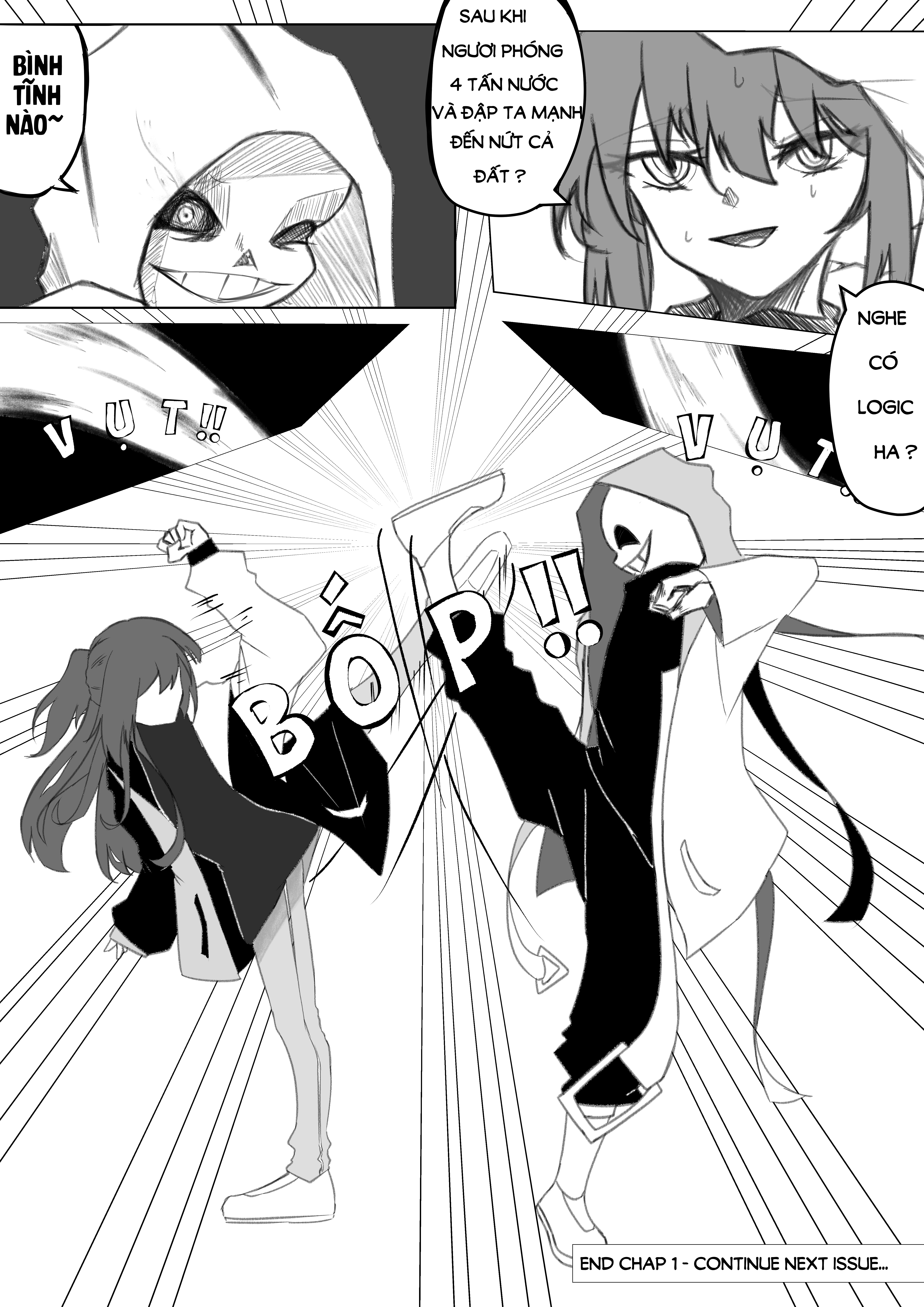 GodTale Chapter 1 - Trang 2