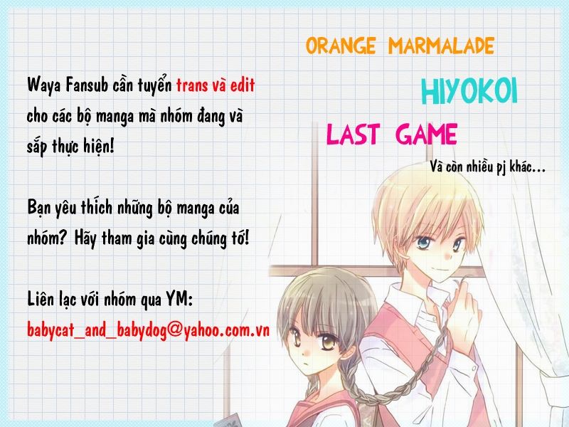 Orange Chapter 8 - Next Chapter 9