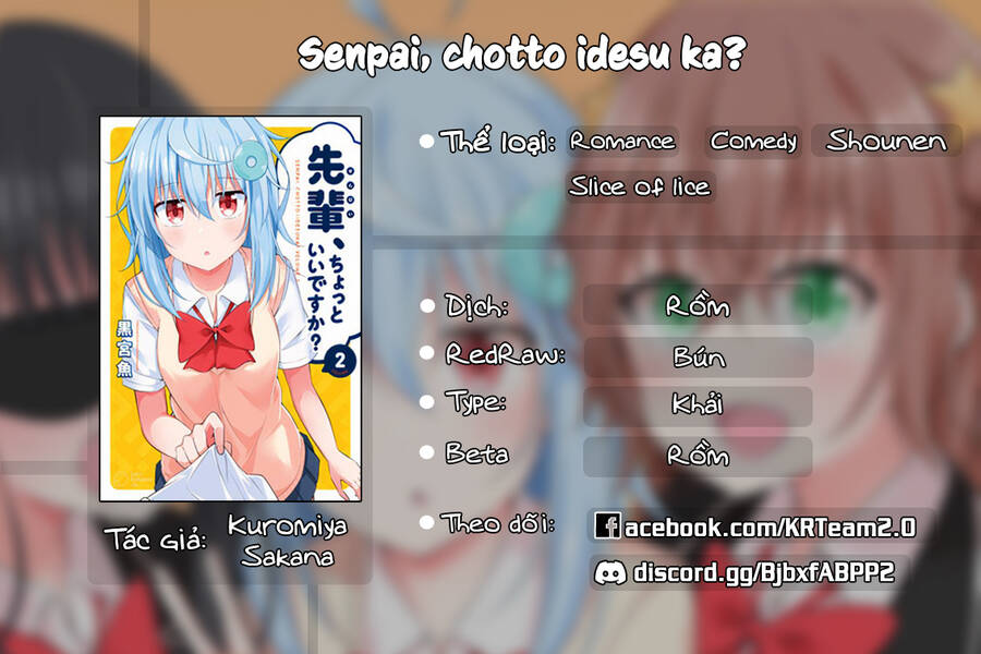 Senpai, Chotto Īdesu Ka? Chapter 4 - Next Chapter 5