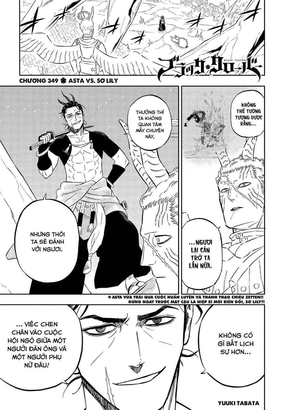 Black Clover - Thế Giới Phép Thuật Chapter 349 - Next Chapter 350