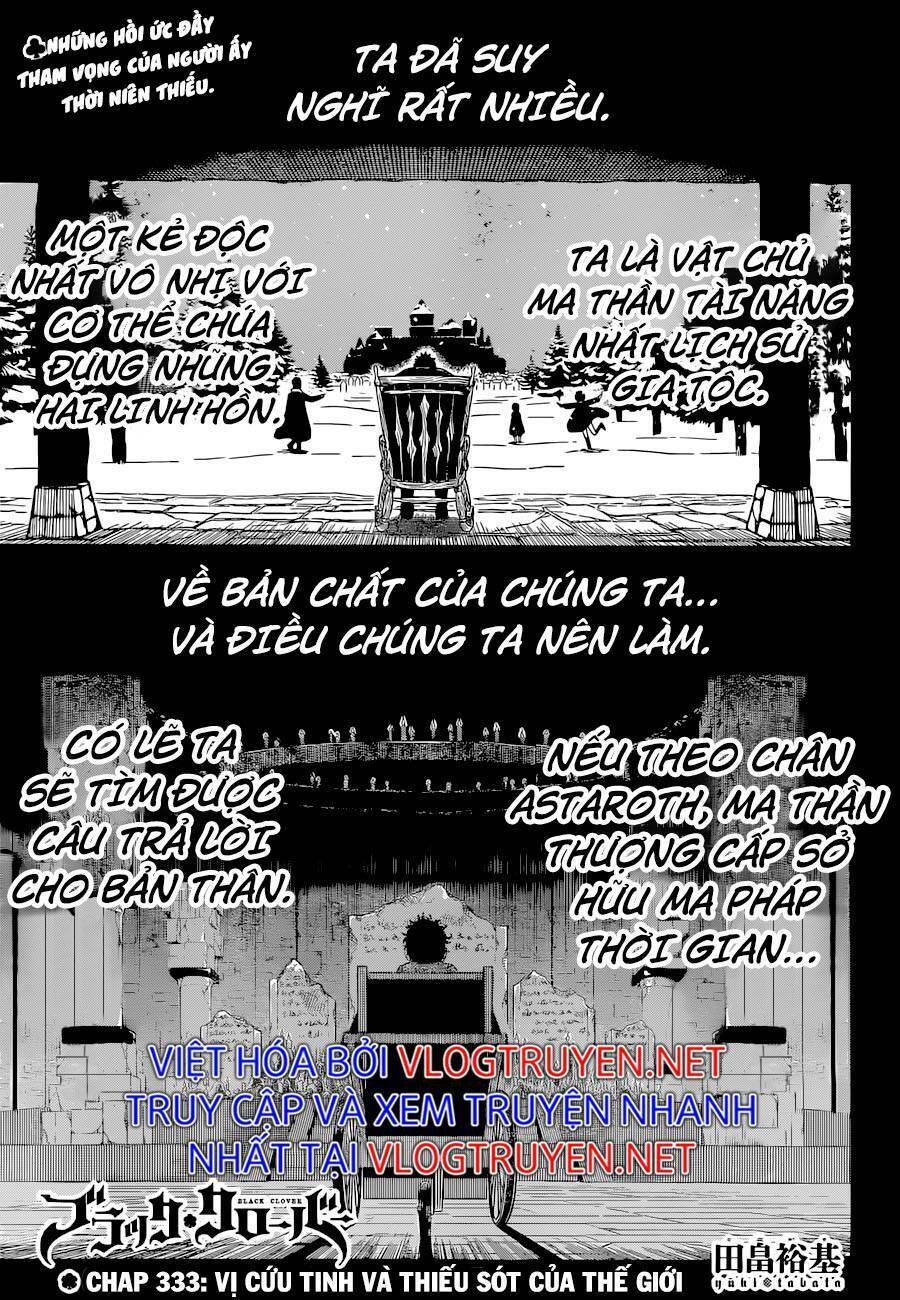 Black Clover - Thế Giới Phép Thuật Chapter 333 - Next Chapter 334