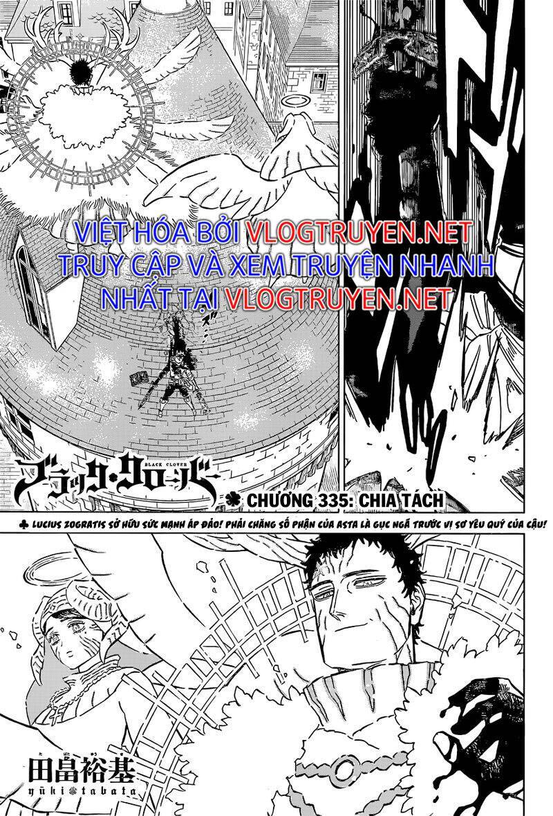 Black Clover - Thế Giới Phép Thuật Chapter 335 - Next Chapter 336