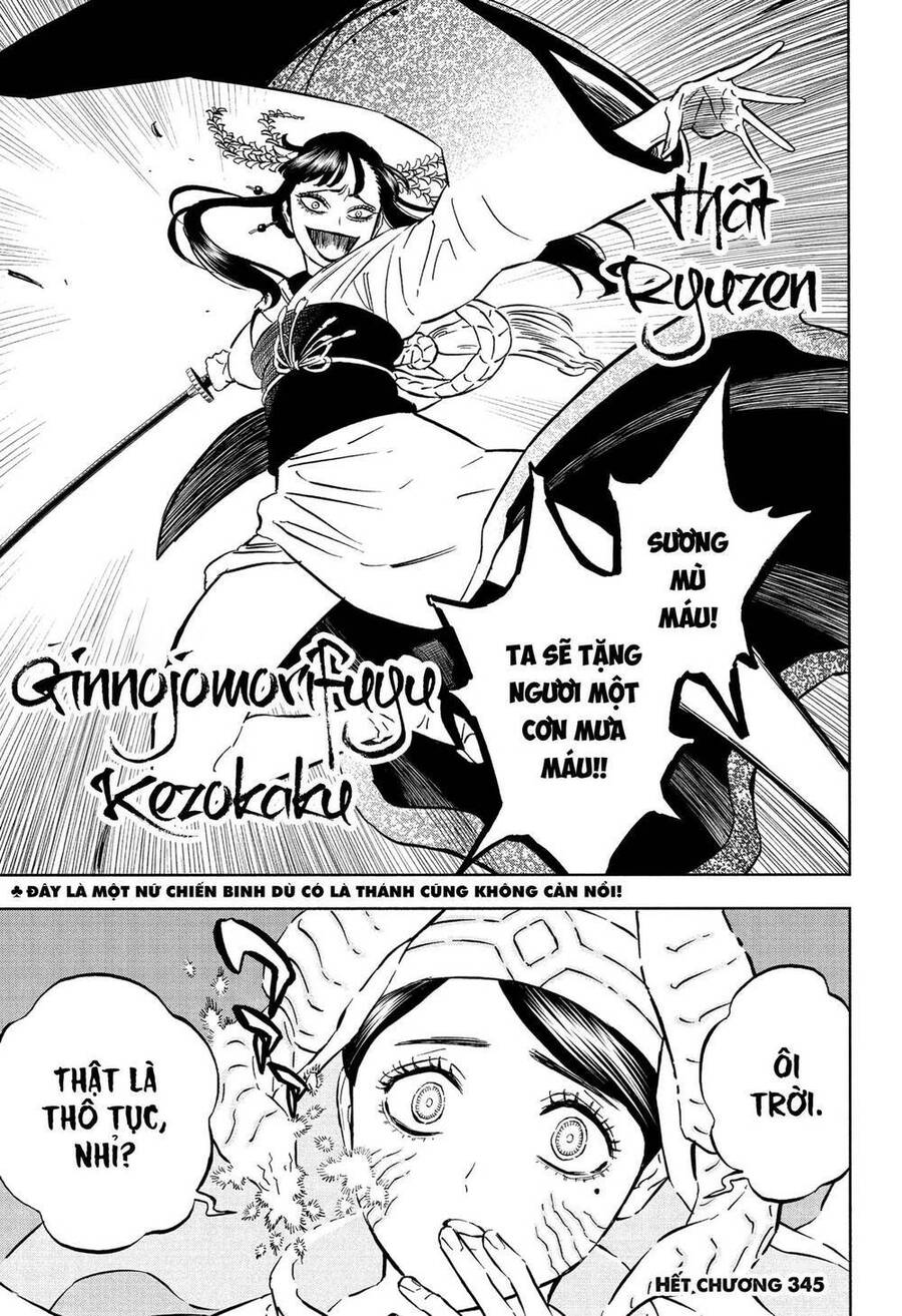 Black Clover - Thế Giới Phép Thuật Chapter 345 - Next Chapter 346