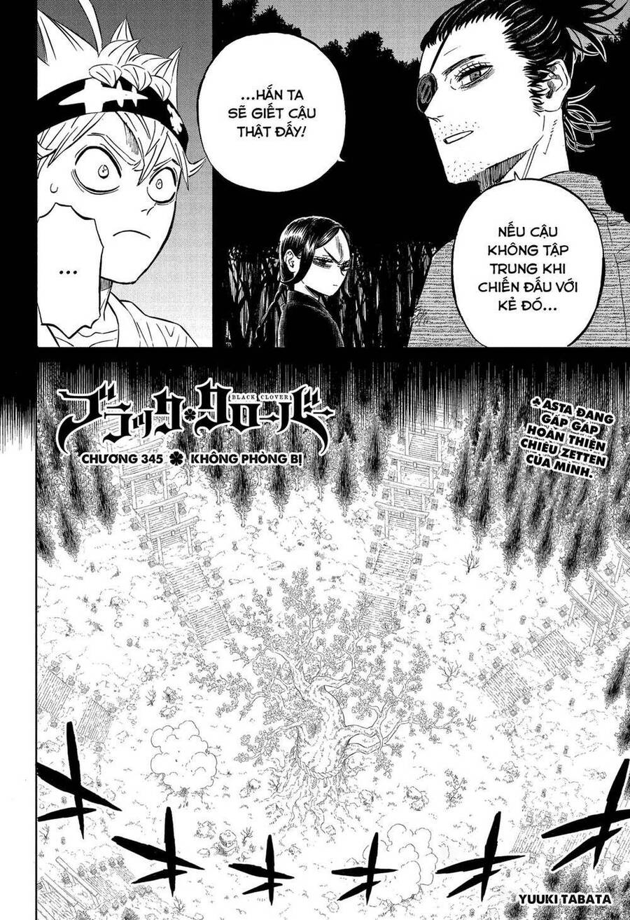 Black Clover - Thế Giới Phép Thuật Chapter 345 - Next Chapter 346